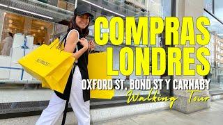 ZONAS DE COMPRAS EN LONDRES  Tour desde Oxford Street hasta Carnaby