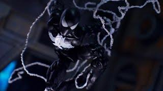 Marvel Legends Series Spider-Man Retro Wave Symbiote Spider-Man Black Suit Spider-Man Review