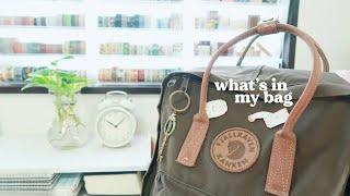  whats in my Kanken backpack  maiden manila