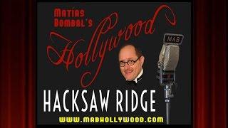 Hacksaw Ridge - Review - Matías Bombals Hollywood