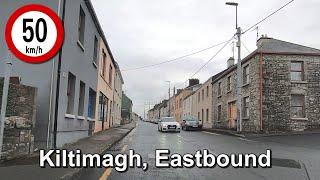 Driving through Kiltimagh in County Mayo
