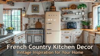 Transform Your Kitchen with Vintage French Country Design Ideas