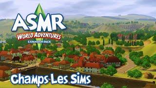 Sims 3 ASMR  Lets have an adventure in France  World Adventures EP