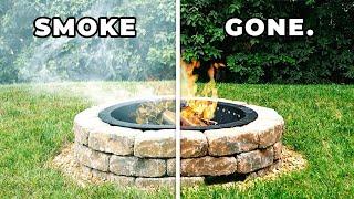 Stop the Smoke Do THIS to Your Fire Pit