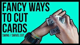 SWING CUT AND SWIVEL CUT  Fancy Ways To Cut Cards  Complete Tutorial In Hindi