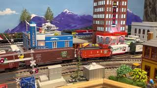 CTTA Mainline Minute CN #2616 Consolidation with CTTA reefer train 2023 04 15