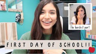 FIRST DAY OF SCHOOL  TEACHING VLOG  In-Person Learning