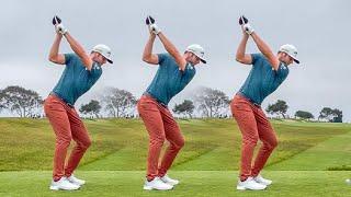 SAM BURNS GOLF SWING - SLOW MOTION