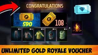 How To Get Unlimited Gold Royale Voucher In Free Fire Max Free Gold Royale Voucher