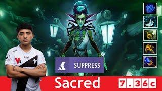 DOTA 2 Sacred the DEATH PROPHET OFFLANE 7.36c