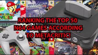 Tier Lists Top 50 N64 Games According to Metacritic