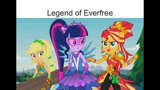 Blind Reaction EQG Legend of Everfree PonyBro I Guess