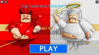 Demon BARRY Vs Angel BARRY Update New Escape #Obby #roblox