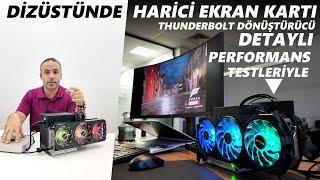 Thunderbolt Harici Ekran Kartı ile Dizüstünde İnanılmaz Performans 