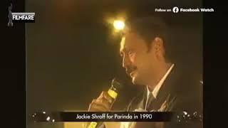 From Jackie Shroff Win Best Actor in a Leading Role Male of #FilmfareAwards from 1990-1994.