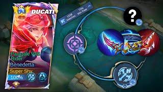 GLOBAL BENEDETTA NEW INSANE BUILD TO DOMINATE META HERO  BENEDETTA BEST BUILD 2024  MLBB