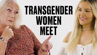 Older Transgender Woman Meets Young Transgender Woman  The Gap  @LADbible