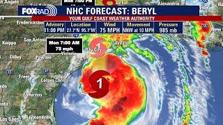 LIVE Hurricane Beryl coverage
