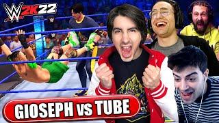 GIOSEPH vs TUBERANZA su WWE  NON ce la FACCIO più a RIDERE con Blaziken68 e Ninho WWE 2k22 ITA