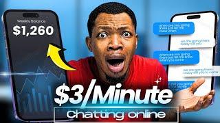 Earn $3 Every Minute Chatting With People Online  Chat and Get Paid Secret Website