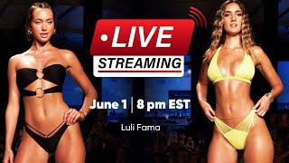 LULI FAMA Runway Show Official Live Stream  Miami Swim Week  Paraiso Miami Beach SHIFT