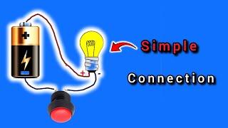simple circuit switch connection for beginner