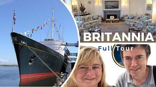 Scotland  The Royal Yacht Britannia  Edinburgh 4K