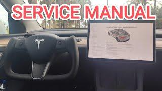 Repairshop Manuals Tesla - Engine and HV Battery Removal DIY