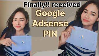 FinallyReceived my Google Adsense verification pin #pritysharmavlog