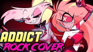 Hazbin Hotel - ADDICT ROCK COVER by NateWantsToBattle ft. @LeeandLie