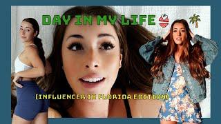 DAY IN MY LIFE influencer in Florida edition