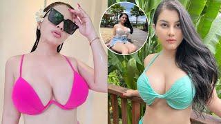 Berjemur Pakai Barlette Gita Youbi Tampil Hot Abis