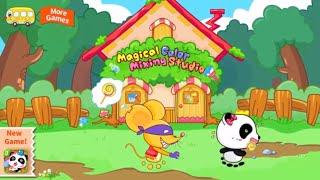 Panda Miumiu was Caught  Magicians Trip  Learn Color Comparison  BabyBus Game