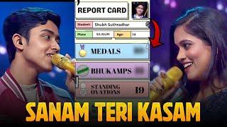 Sanam Teri Kasam  Shubh x Sayli Performance Superstar Singer 3 Reaction