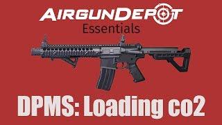 Crosman DPMS How to load the CO2