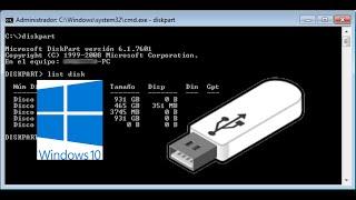 CREAR USB BOOTEABLE CON CMD