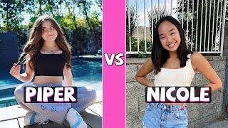 Piper Rockelle Vs Nicole Laeno TikTok Dance Battle