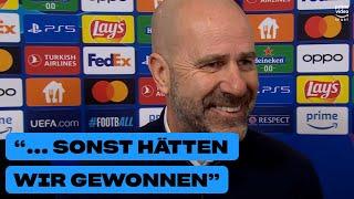 So bewertet Peter Bosz die Partie  Interview nach PSV Eindhoven - Borussia Dortmund
