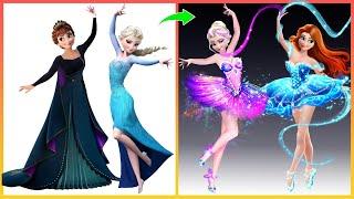 Frozen Elsa Anna Disney princess make up art  Fashion wow