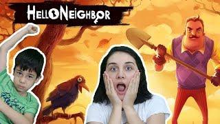 GİZEMLİ KOMŞU SELAM  KİLİTLİ KAPI İÇİN CAM KIRDIK HELLO NEIGHBOR #1