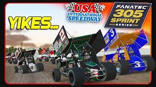 305 Sprint Car - USA Speedway - iRacing Dirt