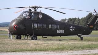 Sikorsky S-58 H-34 Engine Start Fail with Flames