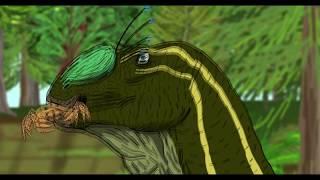 HADROSAUR SNACK  Dinosaur Animation