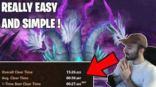 EASIEST WAY TO DO 30 SEC SOLO R5 IN SUMMONERS WAR 