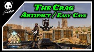 How To Get The Artifact of The Crag - Scorched Earth Caves  ARK Survival Ascended