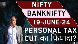 Nifty Prediction and Bank Nifty Analysis for Wednesday  19 June 24  Bank NIFTY Tomorrow