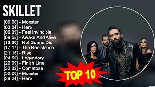 Skillet 2023 MIX  Top 10 Best Songs  Greatest Hits  Full Album