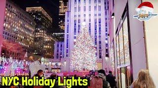 New York Christmas Lights Tour  Holiday Lights and Decorations of Midtown Manhattan