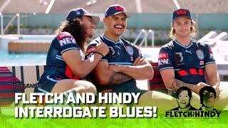 Fletch and Hindy interrogate the NSW Blues  The Late Show with Matty Johns  Fox League