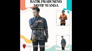 Batik Prabuseno Motif Wanda